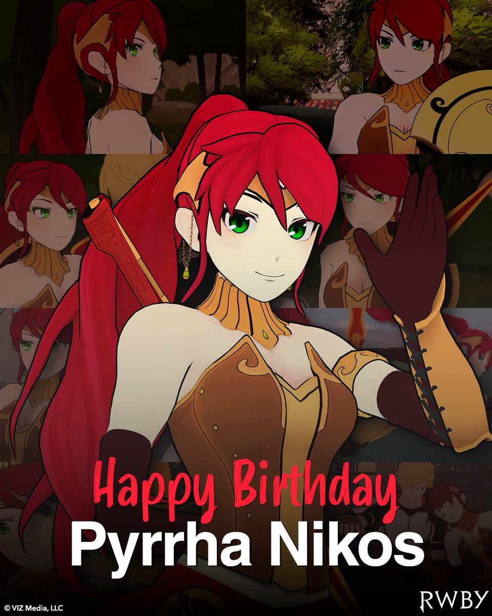 Happy Birthday, Pyrrha! Fierce, strong, and kind, a true hero who will forever live in our hearts ❤️