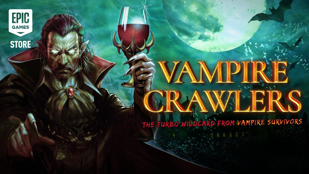 Deal world-ending combos and blitz through infested dungeons! Vampire Crawlers: the turbo wildcard from Vampire Survivors is a casual, turn‑based deckbuilder with roguelite elements. Master the Turboturn™ with your own hand of cards! Vampire Survivors | Vampire Crawlers 🧛