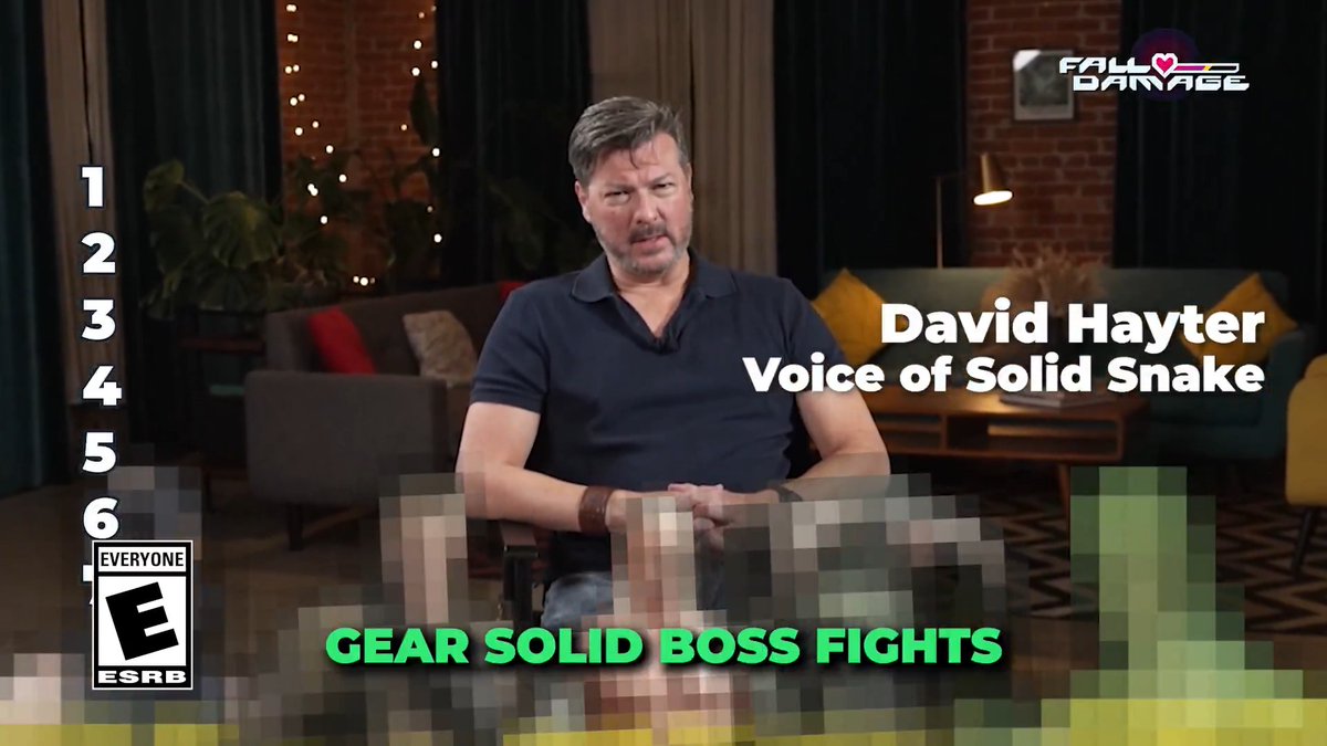 David Hayter (Snake voice actor) blind ranks boss fights from Metal Gear Solid