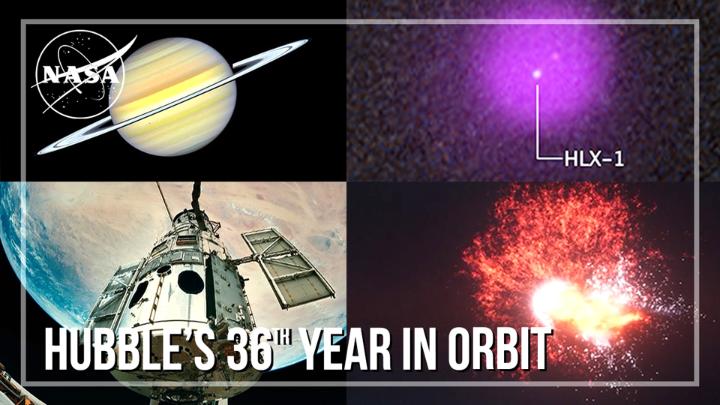 Another banner year! Today officially marks 36 years of Hubble. The mission is still going strong, with images and discoveries that constantly change the way we understand our universe. Here are just a few examples of what Hubble's been up to in the past year ⬇️