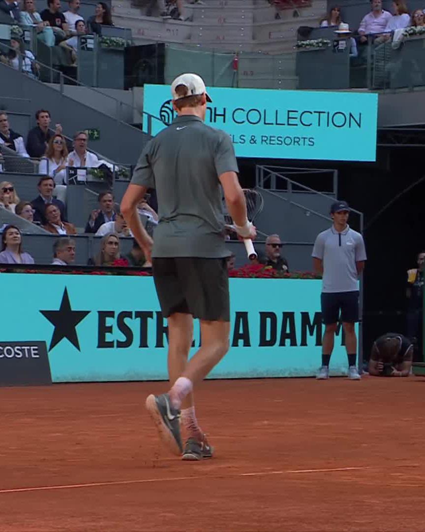 Sinner goes nuclear 💣 Jannik Sinner #MMOpen