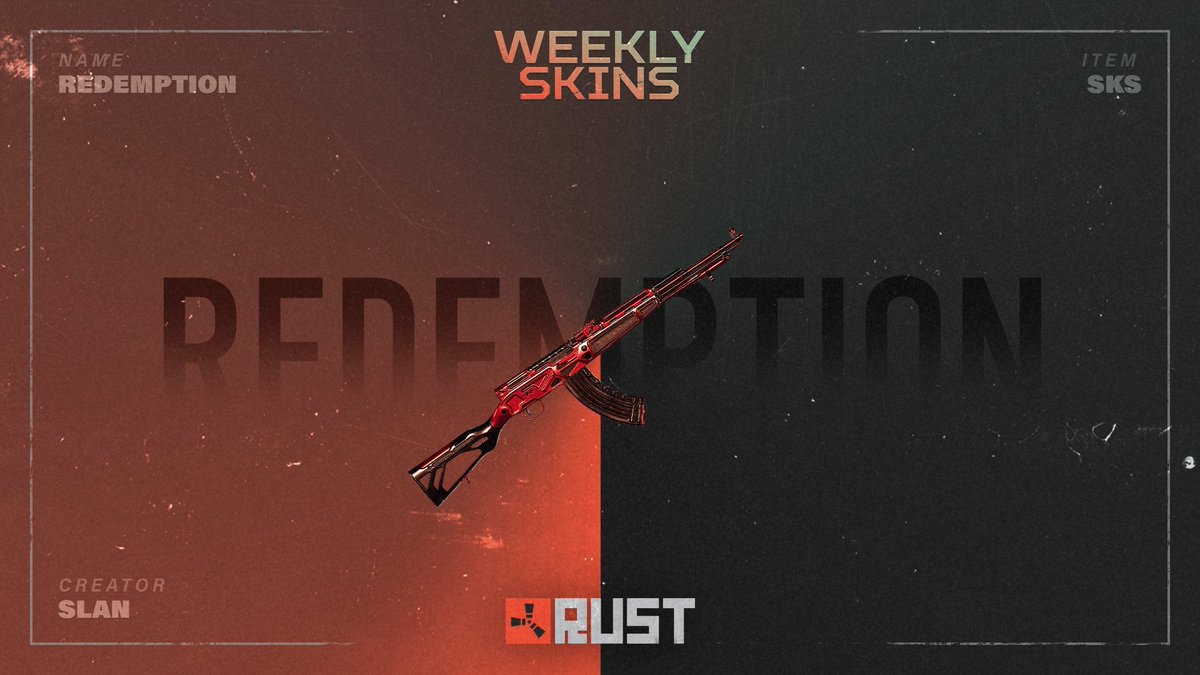 The community’s been cooking again. 🧑🍳☢️🔫 This week’s skins are now live on the Steam Item Store! Grab yours here: