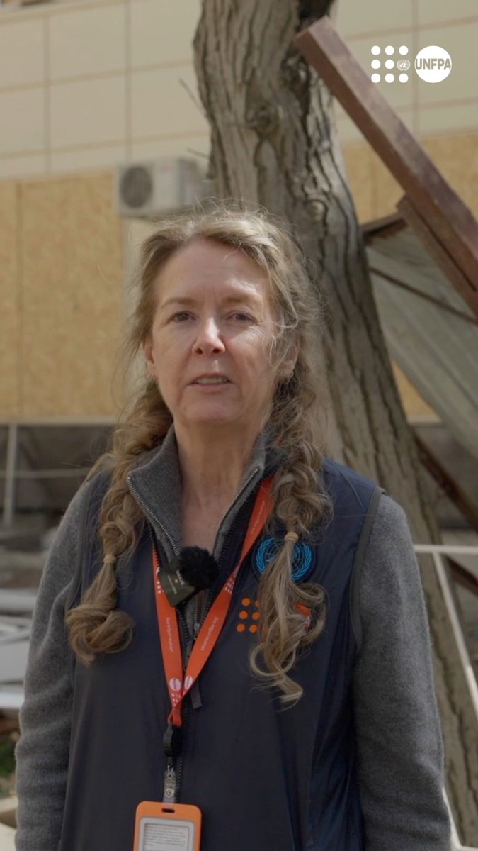 Six UNFPA-supported maternity hospitals in #Ukraine have been attacked this year. UNFPA Representative to Ukraine Jacqueline Mahon visited the latest one to be struck, in Odesa, to inspect the damage. Hear how the impacts on mothers and newborns are more than just physical.