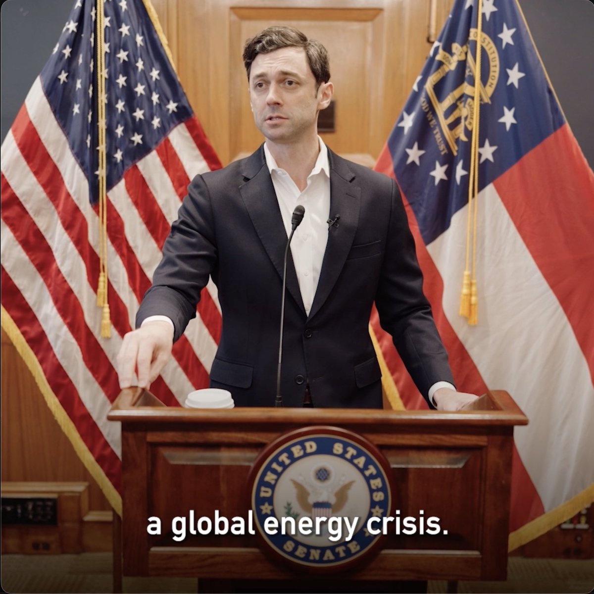Sen. Ossoff: "We're in the middle right now of a global energy crisis."