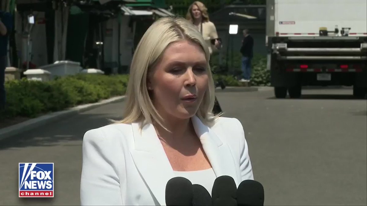 NEW: Karoline Leavitt says the White House has witnessed "progress" from Iran on peace talks: "We've certainly seen some progress from the Iranian side in the last couple of days. "The president has made the decision to send Steve and Jared to hear the Iranians out."