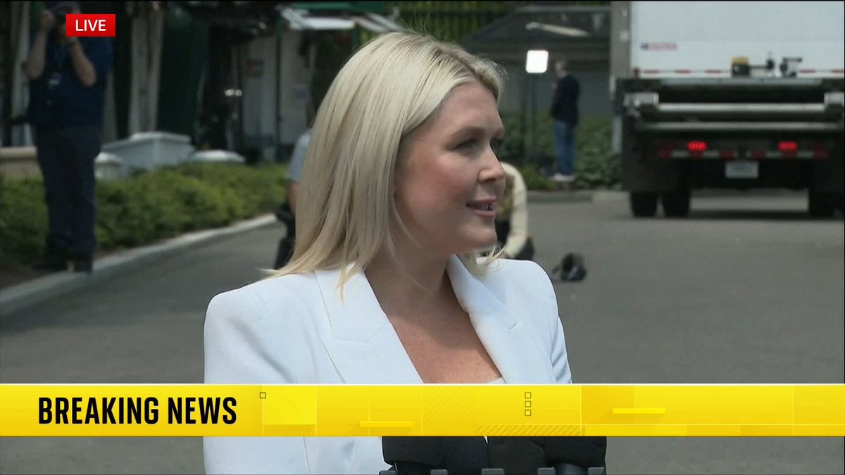 BREAKING: Trump sending envoys to 'hear Iranians out', with VP Vance on standby, the White House confirms "The vice president, I understand, is on standby and will be willing to dispatch to Pakistan if we feel it's a necessary use of his time," Karoline Leavitt told reporters.