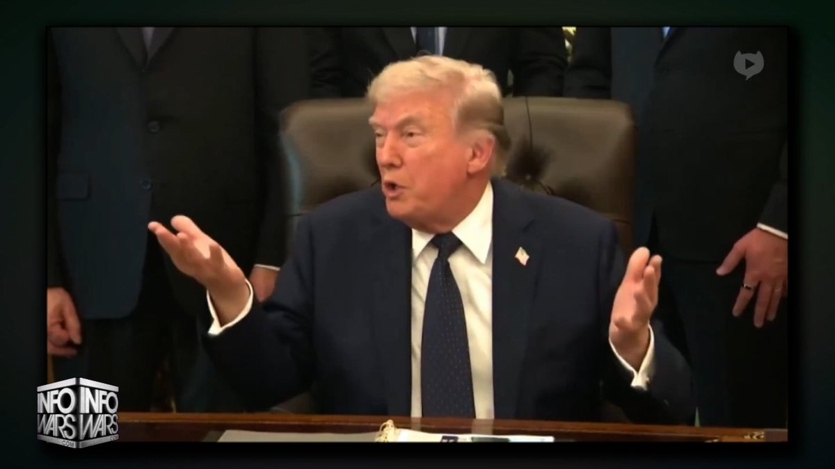 JUST IN: "Why Would I Use A Nuclear Weapon, We've Totally Decimated Them Without It! A Nuclear Weapon Should Never Be Allowed To Be Used By Anybody!" President Trump Responds To 'Stupid' Question, "Would You Use A Nuclear Weapon Against Iran?" 🔴WATCH/SHARE THE LIVE ALEX JONES SHOW NOW: