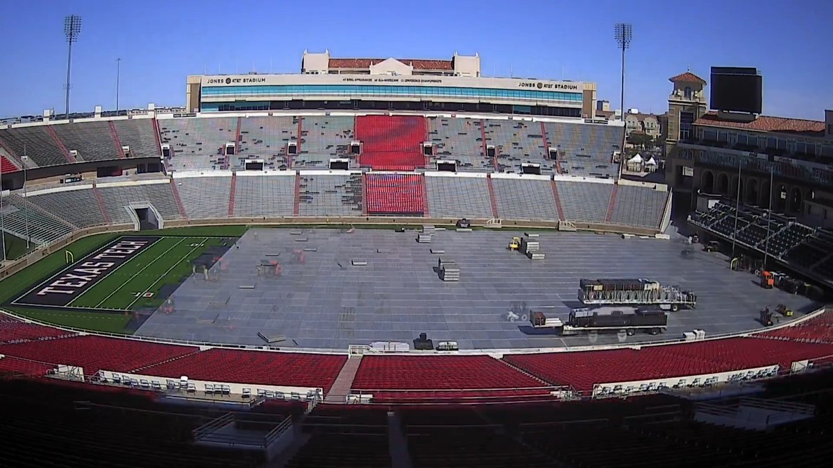 One week after hosting the Spring Game, Jones AT&amp;T Stadium is ready for the King of Country!