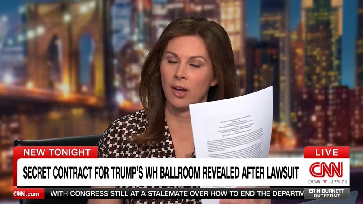 We sued the Trump admin to get access to their secret contract on Trump's White House Ballroom project. The findings? Nothing but anonymity for billionaires and corporate donors. Hiding the money trail is critical for Trump's schemes.