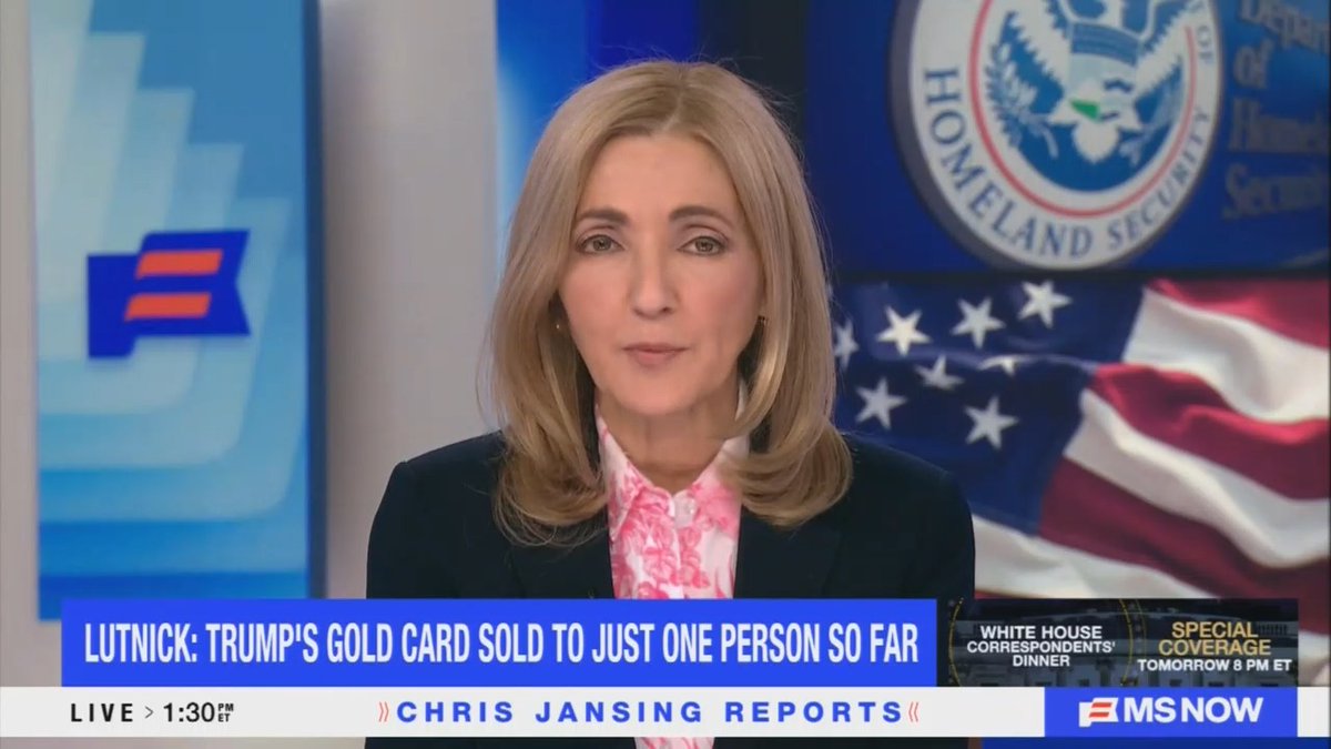 Host: Trump's Gold Card visa program is off to a rocky start. It allows foreigners to legally work and live in the U.S. for the price of $1 million. Howard Lutnick had boasted $1.3 billion worth of cards had been sold. But then yesterday, he said they have only approved one person.