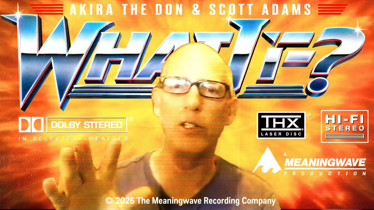 WHAT IF? 🤔 With Scott Adams ☕️ Out now!