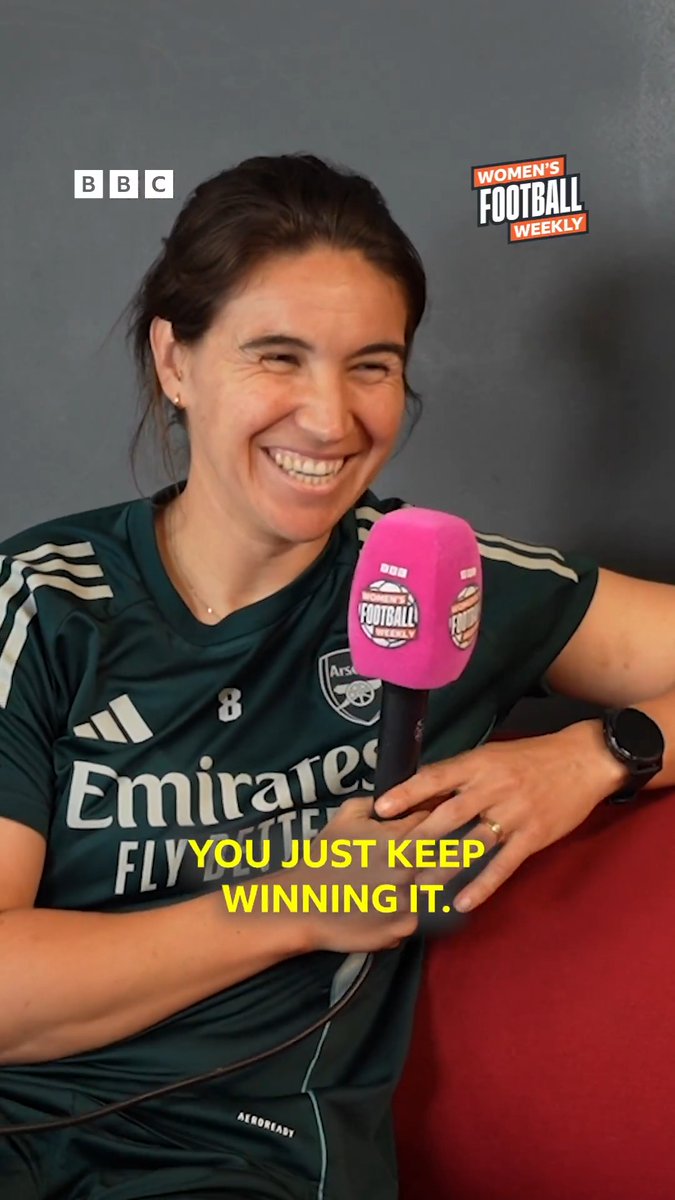 Mariona Caldentey is ready for another Champions League battle against Lyon 💪 And this time, there's a familiar face in the opposition dugout 👀 #BBCFootball #UWCL #AWFC