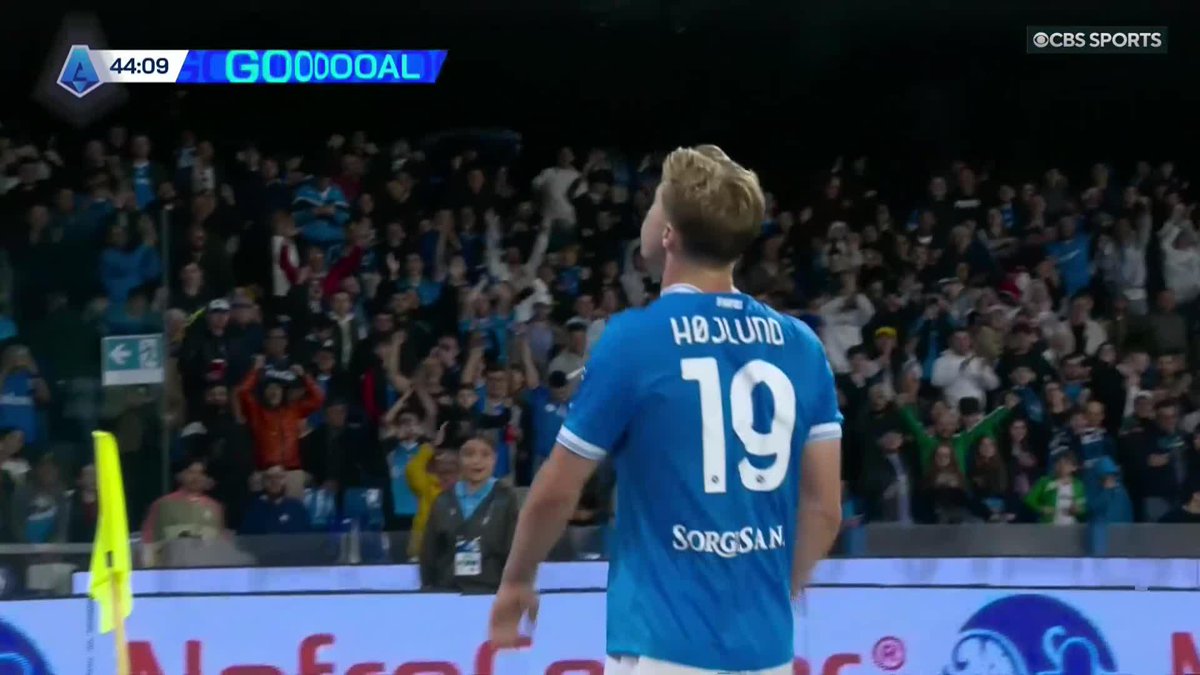 Rasmus Højlund inspires Napoli's second goal 🔥