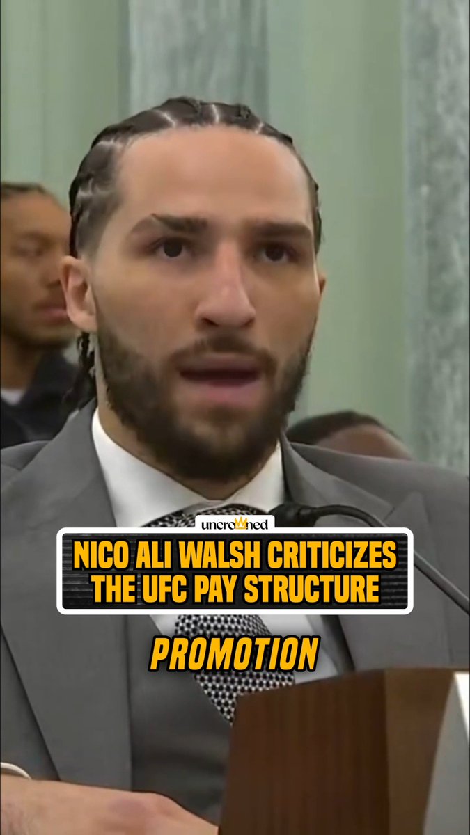 Nico Ali Walsh argued that Zuffa Boxing is trying to instill a UFC business model where fighters only get 20% of revenue 💰