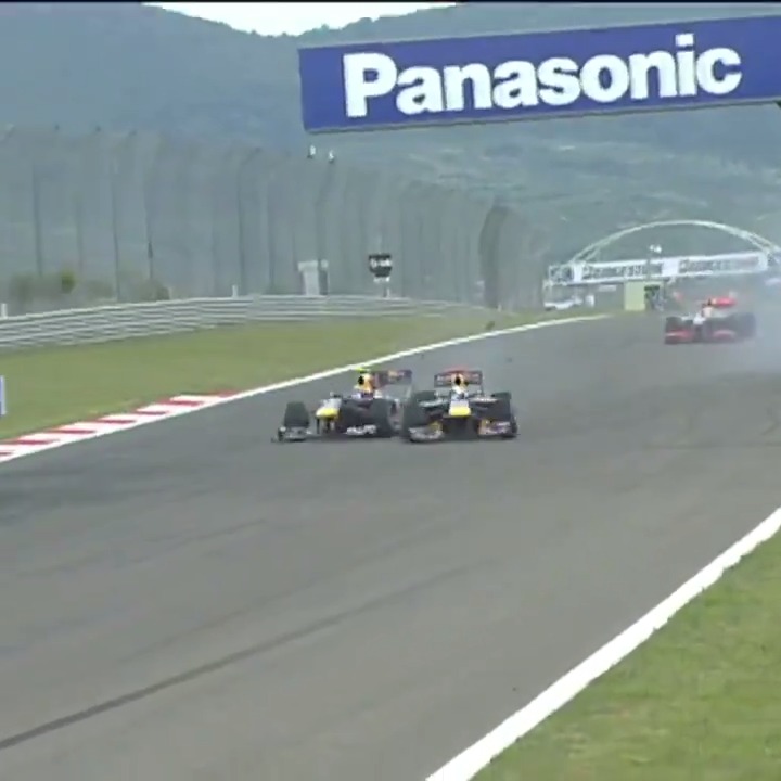 The most tense moment in Türkiye: the collision between Vettel and Webber in 2010