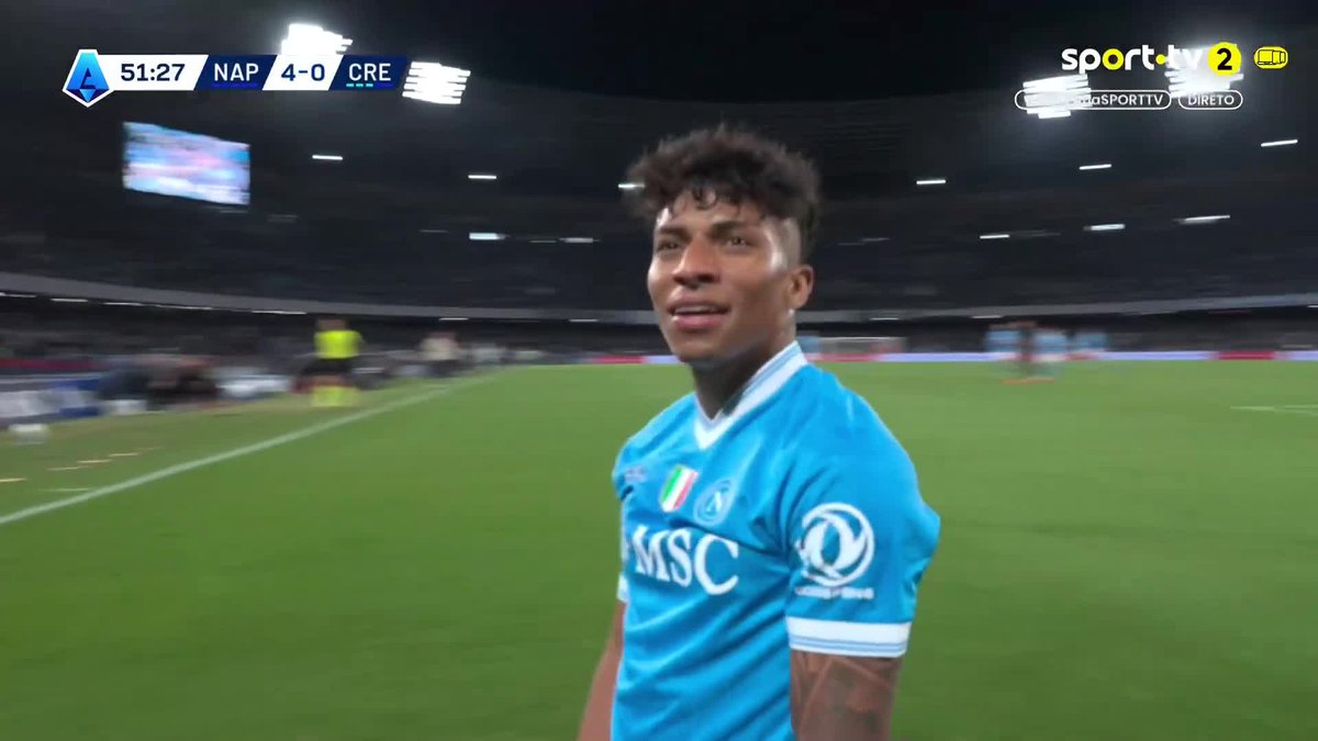 Alisson foi de uma área à outra para fazer o 4º dos napolitanos 🤯 #sporttvportugal #SERIEAnaSPORTTV #SerieA #Nápoles #Cremonese