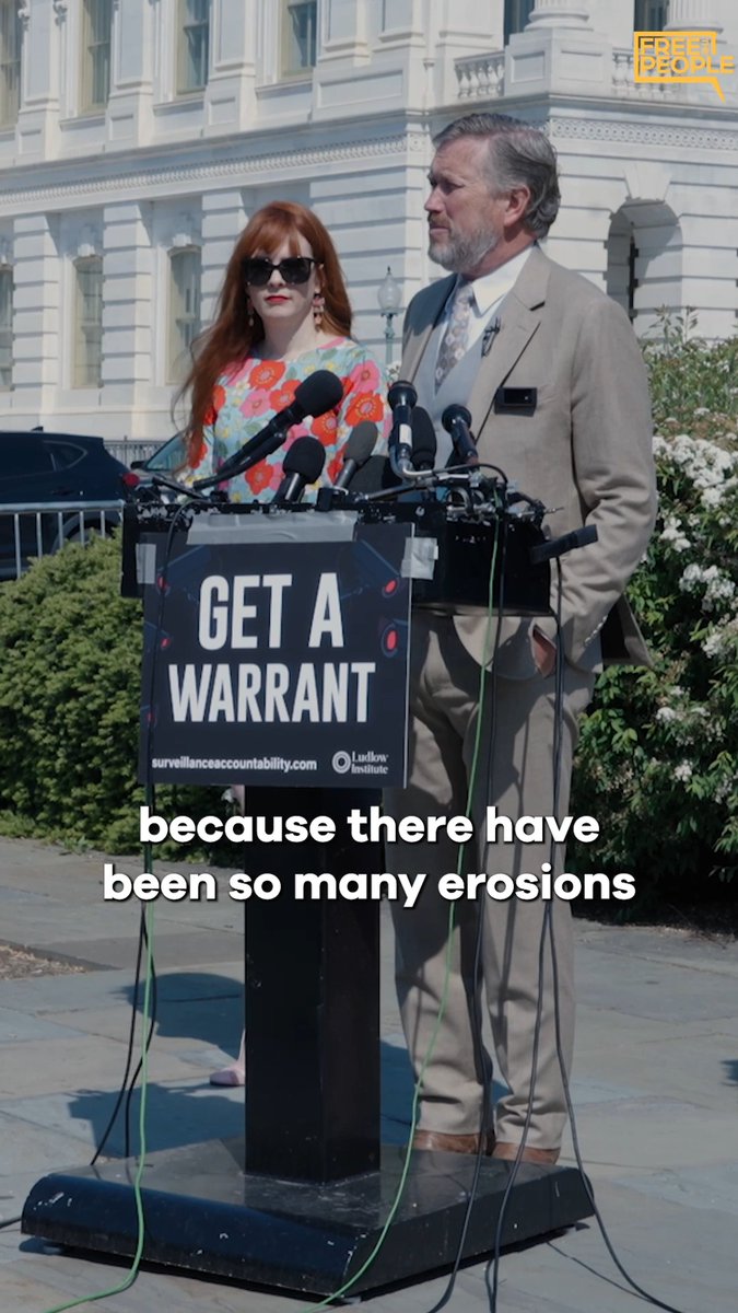 .Thomas Massie explains that FISA 702 is just the tip of the iceberg with how the government has eroded our constitutional rights during a press conference with Lauren Boebert and Naomi Brockwell priv/acc.