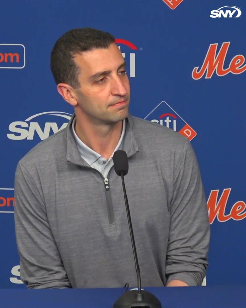 David Stearns was asked if the Mets have considered moving Devin Williams to the 8th inning: "That's not something that Mendy and I have really talked about. I think we're focused on getting Devin right, regardless of what inning he happens to be pitching in."