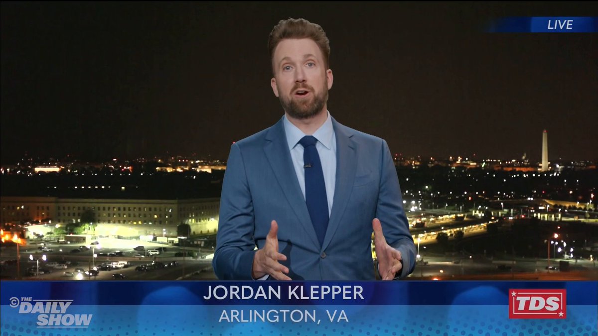 .Jordan Klepper has seen the list of candidates for Navy secretary, and trust him: "man afraid of witches" was the best option