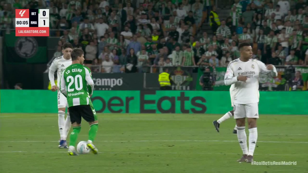 Kylian Mbappe asked for a sub late in Real Madrid's match against Real Betis.