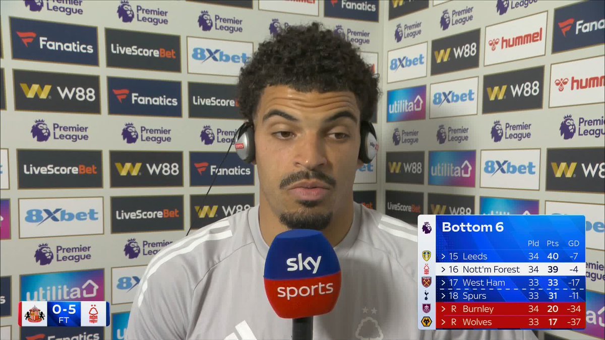 "Whatever will be, will be" 😁 Morgan Gibbs-White says his full focus is on Nottingham Forest at the moment and he isn't thinking about the summer and England just yet! 👀