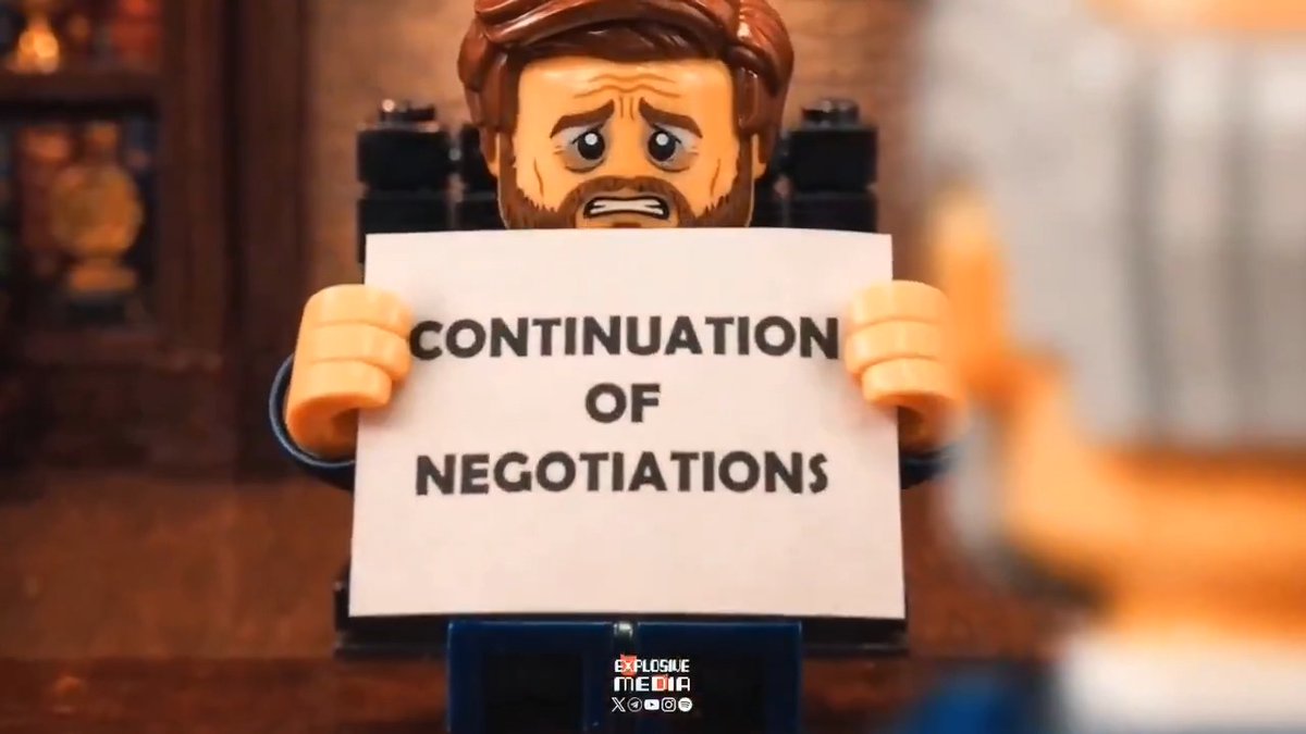 Wow Iranian team Explosive Media dropped a new banger LEGO movie that explains what is happening in reality in last few days 💪