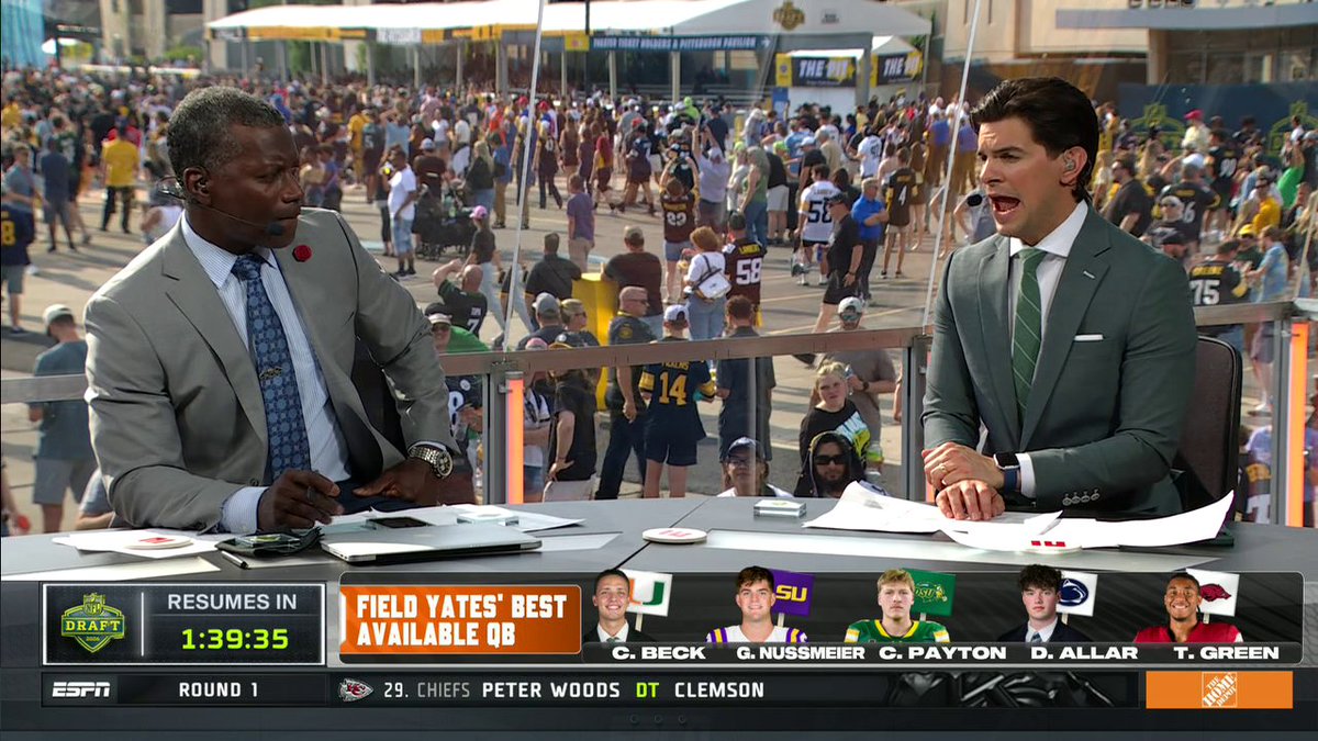 The College GameDay panel discuss which quarterbacks have the best chance at getting drafted on Day 2 ✍️