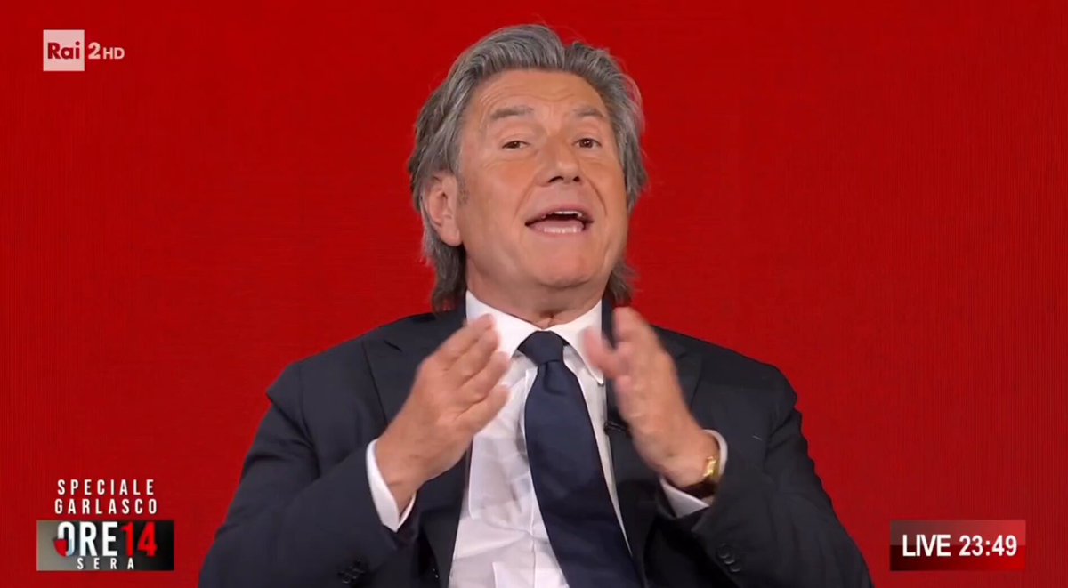 #DeRensis: lei pensa che è normale chiamare un avvocato "cucciolo"? Io questa volta vado alla testa del serpente. 🐍 #Garlasco #Ore14Sera #SpecialeGarlasco