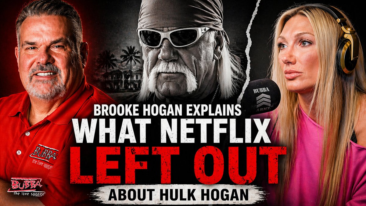 BROOKE HOGAN GOES NUCLEAR after watching the new Hulk Hogan Netflix doc “They literally buried me… like, oh, she doesn’t exist.” “I feel so not loved at all.” “My undying loyalty got me nowhere… the yes men got all the glory.” This is the raw, uncut, no-filter interview that’s blowing up. While Page Six got the more measured version, Brooke sat down with Bubba right after watching the doc and let it all out: the propaganda fluff piece that erased her and her grandpa Pete, Jen’s real ride-or-die role as the scaffolding, the ongoing fight to get the full autopsy results, the outsiders who rewrote history, and why the whole thing felt like the Truman Show. No Hollywood spin. Just the truth. FULL INTERVIEW IS UP NOW 👇