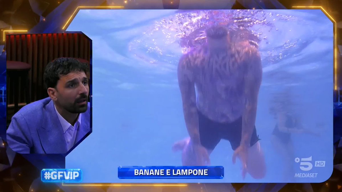 Banane, lampone… chi c’era con teeee? 🎶 #GFVIP