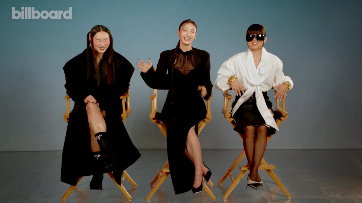 "This is real, this is me" 🤣 Audrey Nuna, EJAE and REI AMI talk about getting attention from musicians they've looked up to because of 'Kpop Demon Hunters.' Watch them get honored as the Women Of the Year at #BBWomenInMusic on April 29 on and YouTube.