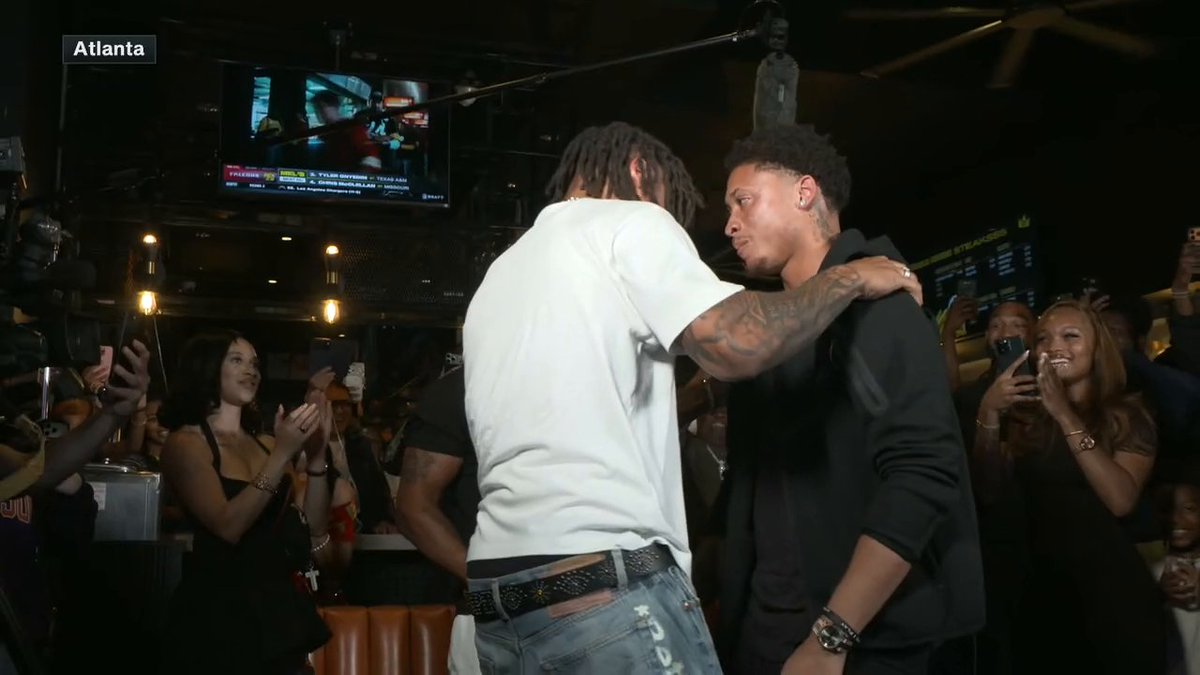 It's a family affair for the Terrell brothers in ATL ❤️ The Falcons select Avieon Terrell at No. 48 overall where he'll join his brother, A.J.‼️