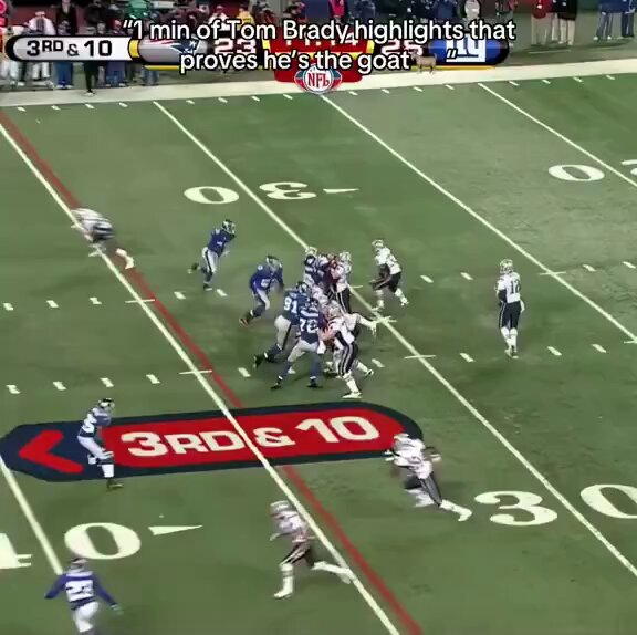 Tom Brady had the prettiest deep balls in the league.