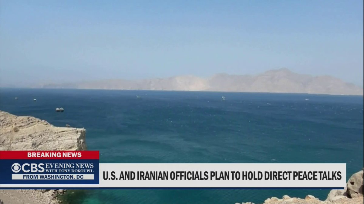 President Trump’s top envoys are set to meet with Iranian representatives in Pakistan on Saturday. Amid the push for a deal, the conflict has intensified in the Strait of Hormuz. CBS News’ @EdOKeefe has the latest.
