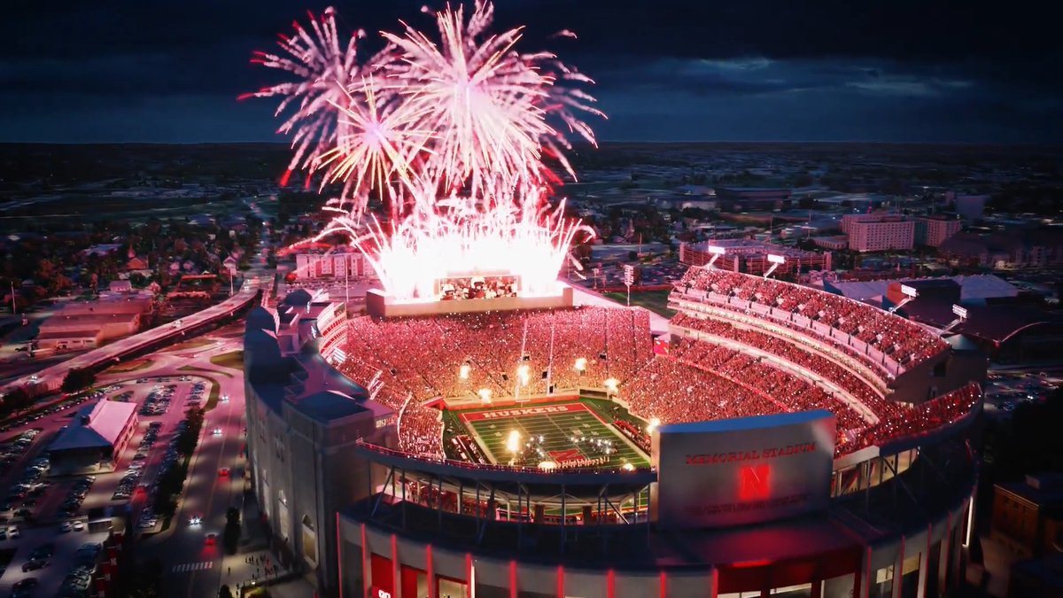 Built by Nebraskans. Shaped by tradition. For generations to come. 🏟️