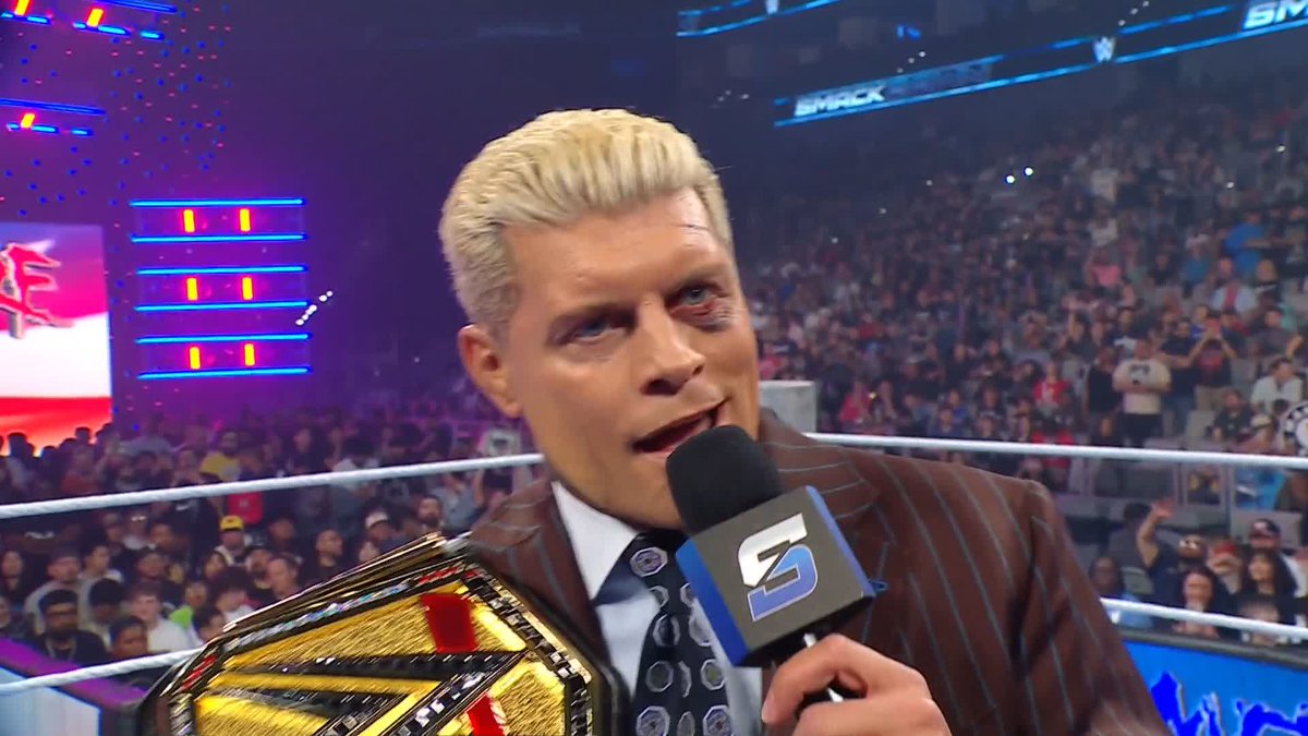 "Everything he taught me is what it took to BEAT HIM" 🙌 The student became the teacher when Cody Rhodes beat Randy Orton at #WrestleMania!