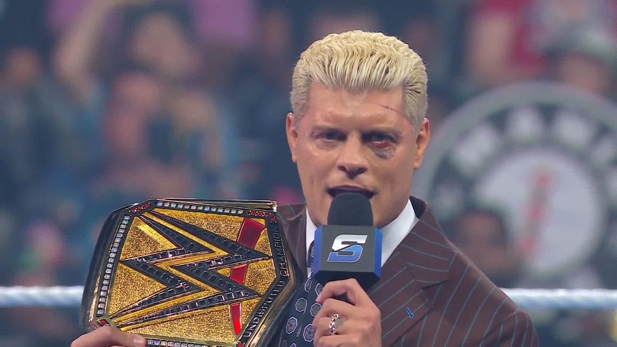 "Easy to find, hard to BEAT" A STATEMENT from Undisputed WWE Champion Cody Rhodes!