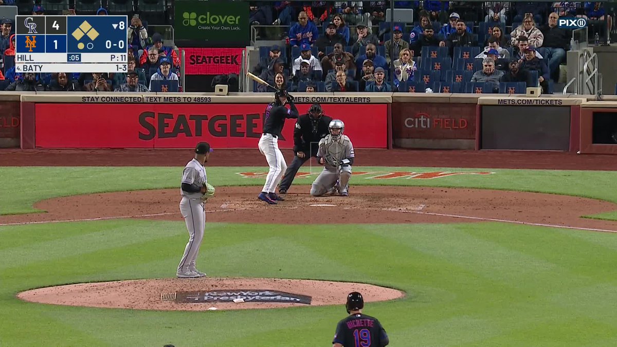 Brett Baty is so back. The indecision is gone. Confidence is back. WIN
