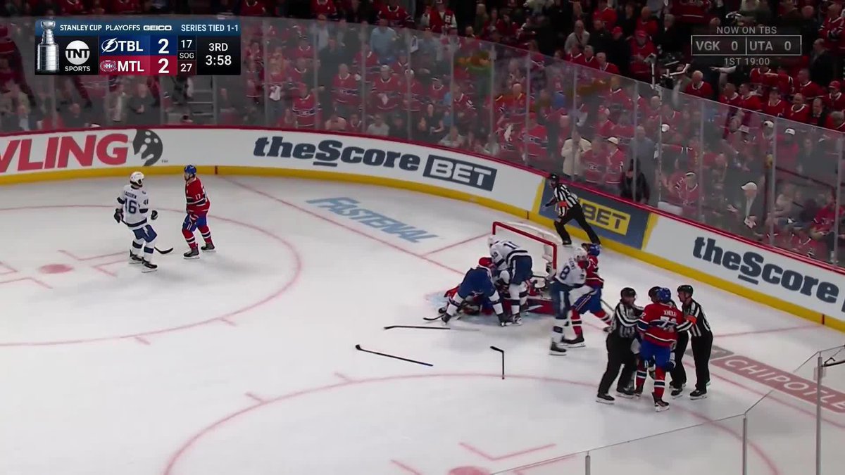 Arber Xhekaj just DRAGGED someone around the ice 😭