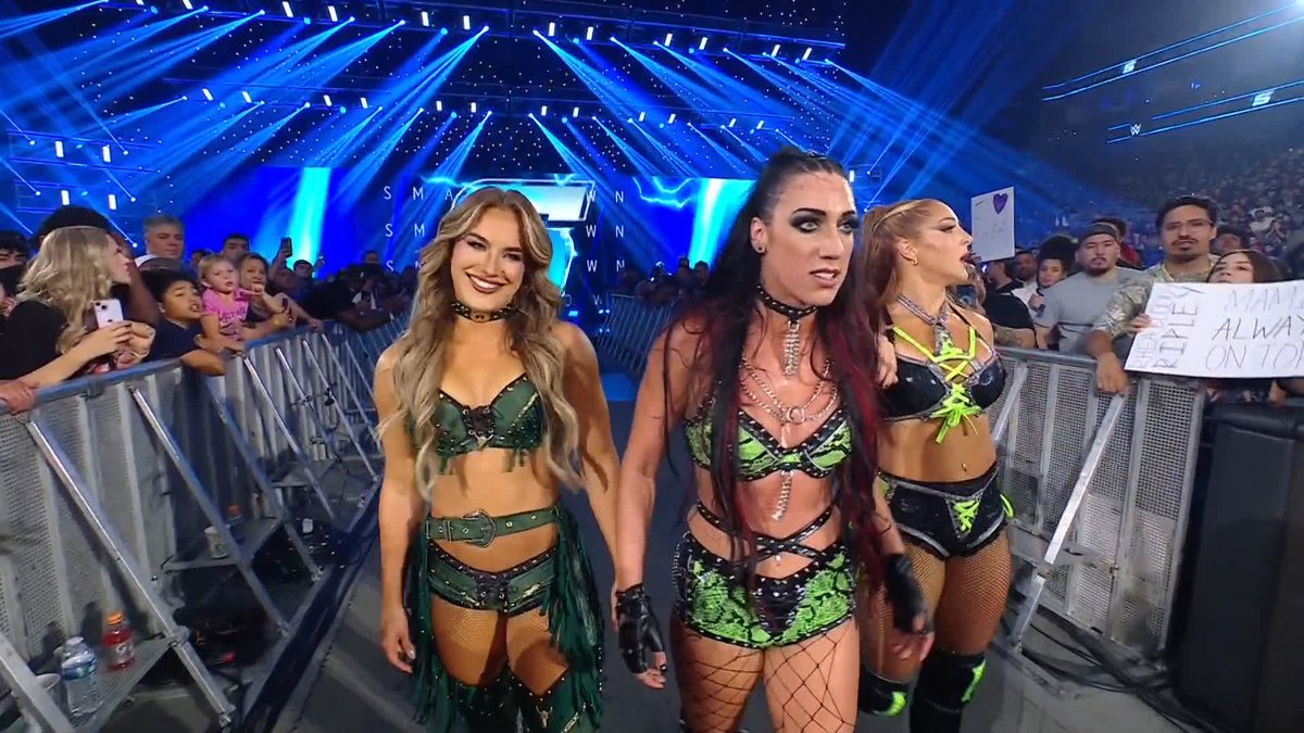 OH NO!! 😡 Fatal Influence TAKE OUT Rhea Ripley and have made quite the statement tonight!