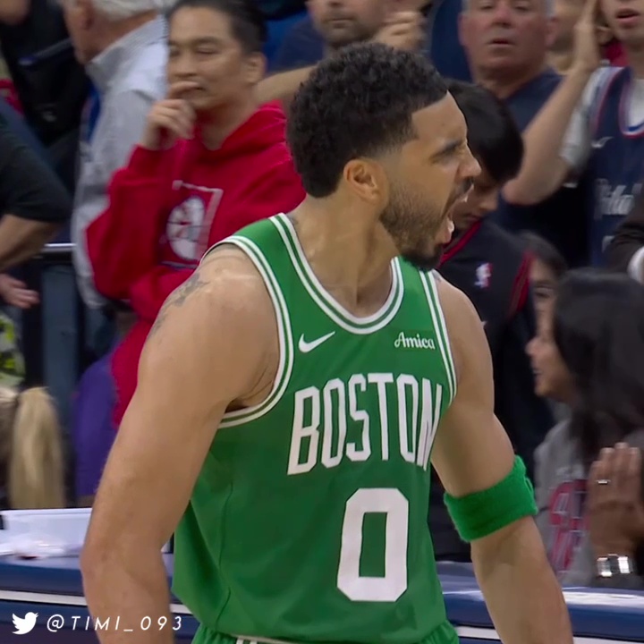 What Jayson Tatum's been doing is really incredible. 25 points on 9-17 shooting (5-9 on threes) to go with 4 rebounds and 7 dimes in 42 minutes. AND HE CAME UP SO CLUTCH FOR THE CELTICS: