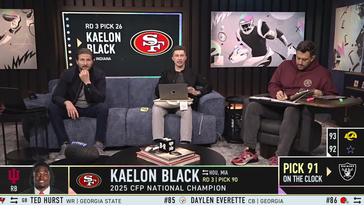San Francisco adding Kaelon Black to their RB room had Trevor Sikkema confused 😅