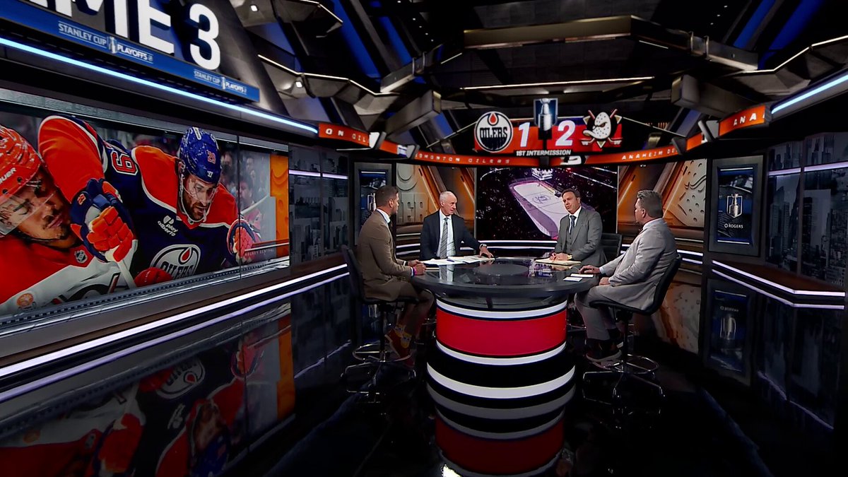 "The last four years in the First Round, they've played the Kings, a team that they can easily outscore. They can't outscore this Ducks team." The Hockey Central panel chats about a difficult first period for Edmonton in Game 3