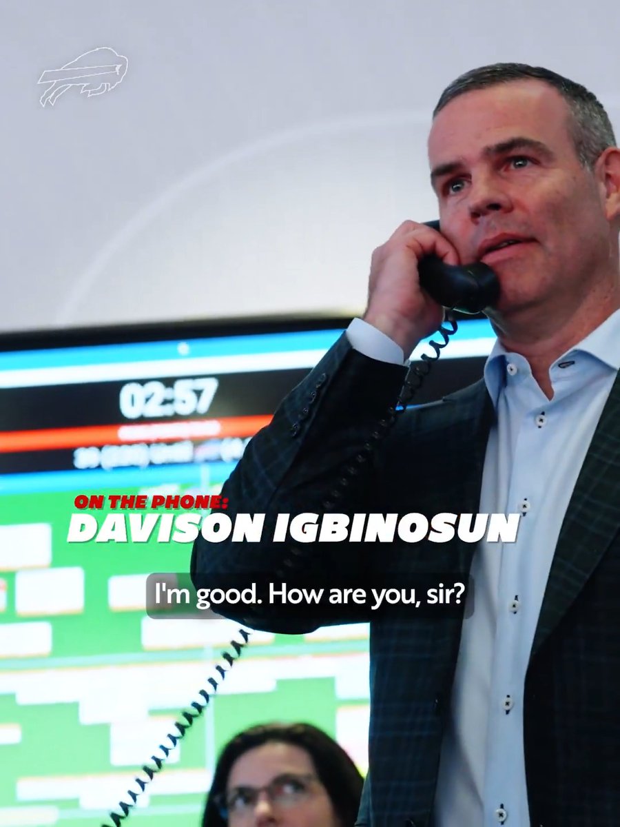 "Come up here and be you." Davison Igbinosun gets the call. 🥹