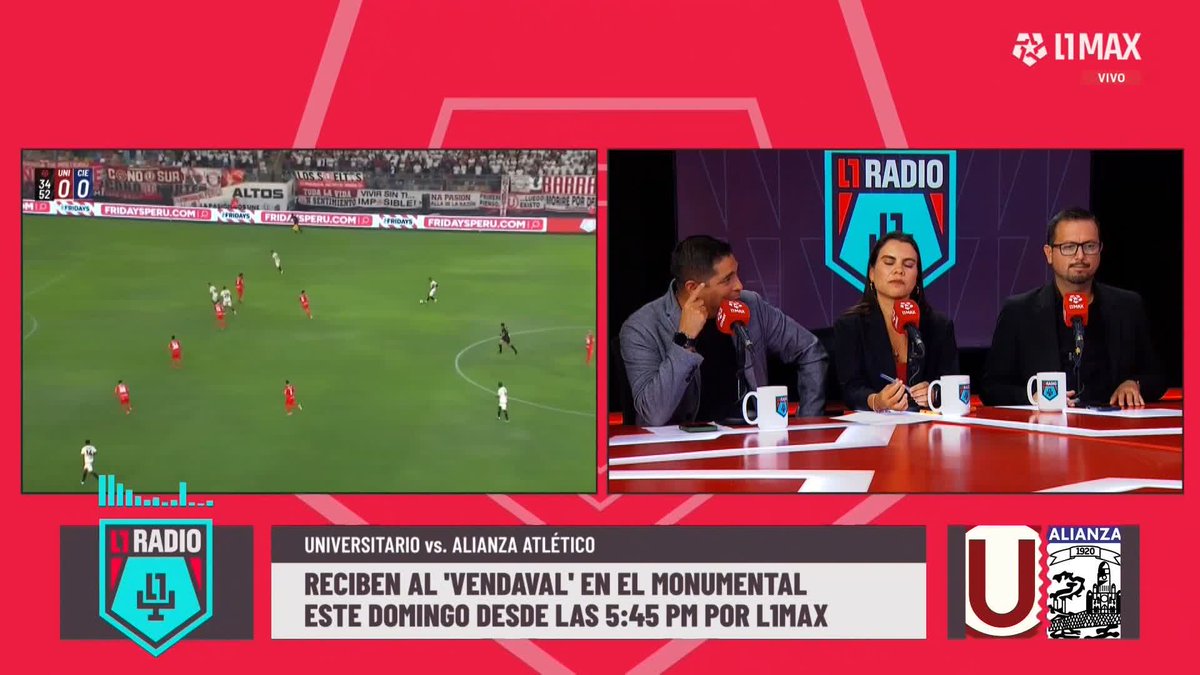 🎙️Gustavo Peralta Coello: "Tengo la sensación que Diego Romero puede volver al arco este domingo". #L1Radio #universitario 📺 Conoce cómo ver L1MAX en vivo 👉