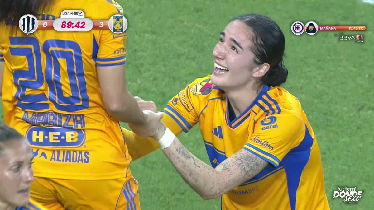 Diana Ordóñez aparece y firma el dobelte para las Amazonas. ⚽🔥 📌FB: 📌YT: #RAYvsTIG | #NuestroFutfem | #FutFemDondeSea