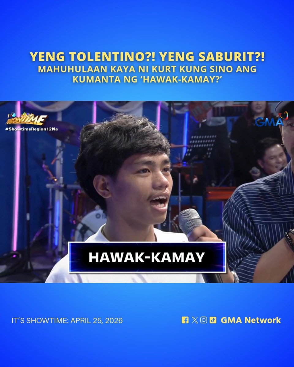 #ItsShowtime #Highlights: Kaya mo ‘yan, Kurt! 🤣 Watch #ItsShowtime every 12:00 p.m. from Monday to Saturday on GMA. For more videos, visit: Watch the full episodes of your favorite GMA shows on the new GMA Play app. Download now on Google Play and App Store. Also available on and Android TVs!