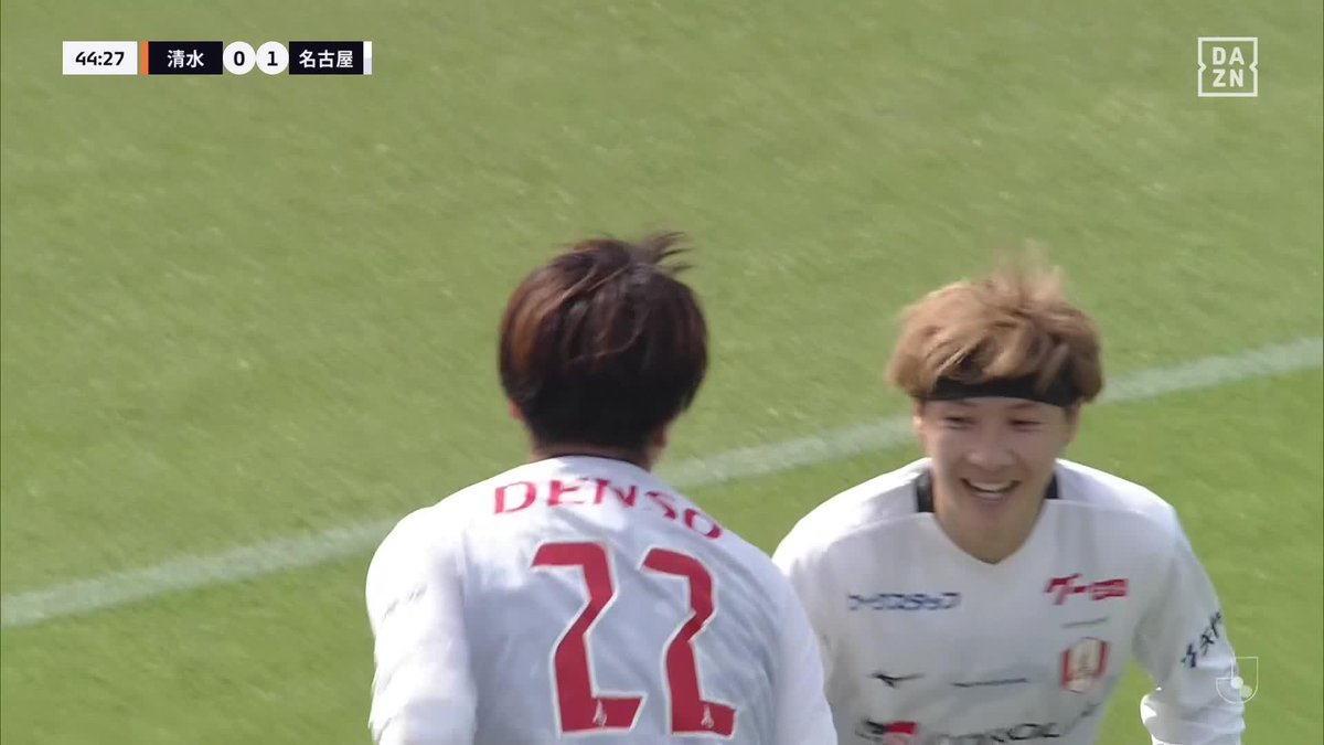 ヘディングでも点取れるんです☝️ 原の見事なクロスを木村勇大が頭でズドン🚀 木村は驚異の3戦連続ゴール 🏆 明治安田J1百年構想リーグ 🆚 清水×名古屋 📺DAZN ライブ配信中 #Jリーグ #だったらDAZN