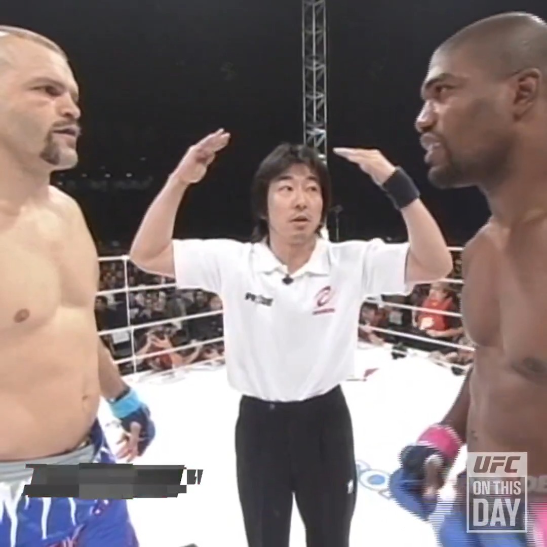PRIDEミドル級GPのチャック・リデルvsランペイジ。UFCのダナ・ホワイトはリデルの勝ちに3000万円賭けて……この結果でした。