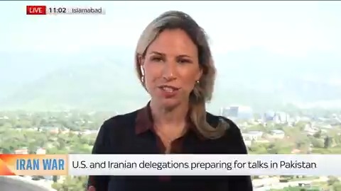 'These are negotiations about negotiations.' Iran's foreign minister and Trump's U.S. envoys are heading to Islamabad. Cordelia Lynch is live from Pakistan with more on this story ⬇️ 📺 Sky 501 and YouTube